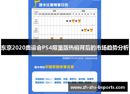 东京2020奥运会PS4限量版热销背后的市场趋势分析